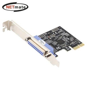 넷메이트 1포트 PCI Express 패러럴카드(슬림PC겸용)