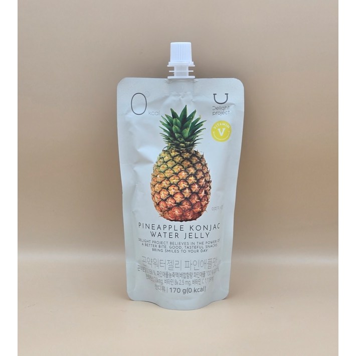 딜라이트 프로젝트 곤약워터젤리 파인애플맛  7개  170g