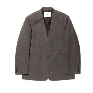 이에이 COLLARLESS STITCH BLAZER IYJKEC004