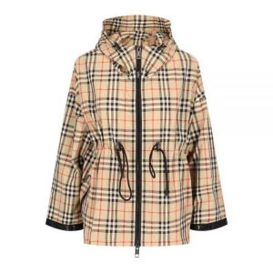 버버리 백톤 여성 빈티지 체크 후드 자켓 8062947 바람막이 점퍼 BACTON CHK A7028 E1C97548AEF441936DD31A345FA67DA0