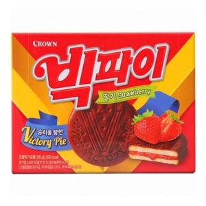 [피커](크라운)빅파이 소모품 딸기 파츠 216g 갑(1개입)