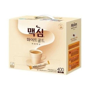 [맥심] 맥심 화이트골드 커피믹스 400T(400개)