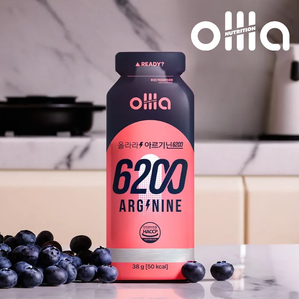 <b>올라</b>라 아르기닌 6200 액상 14개입 38g  고함량 오르니틴 <b>타우린</b> 에너지부스터 운동부스터