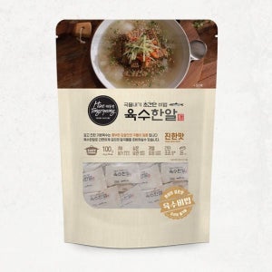 해통령 육수한알 진한맛 100g 휴대용 멸치국물