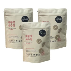 해통령 육수링 깊고 진한맛 80g x3팩 /M [원산지:상세설명에 표시]