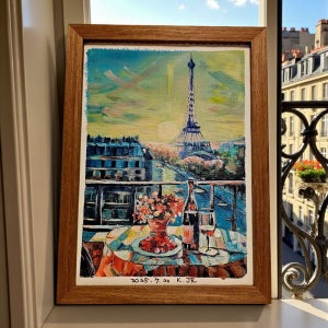 파리의 오후, 창가에서, 아트리안(ArtLian)