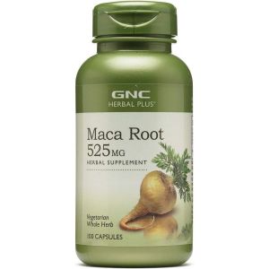 GNC Herbal Plus Maca Root <b>525mg</b> Supports Vitality 100 Capsules