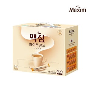 | 맥심 | 화이트골드 400T 브런치 디저트 홈카페 회사 사무실 탕비실 직원휴게실 등산 리프레시