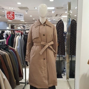 [베스띠벨리] 베스띠벨리  25겨울  덕다운 벨티드 롱패딩X2631BE