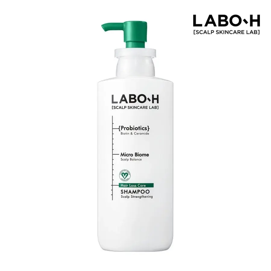 <b>라보에이치 프로바이오틱스</b> 탈모증상완화 샴푸 두피강화 400ml 1개