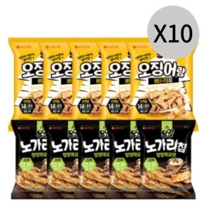 오잉 오징어+노가리칩 X100봉 대용량 단체 스낵 추천