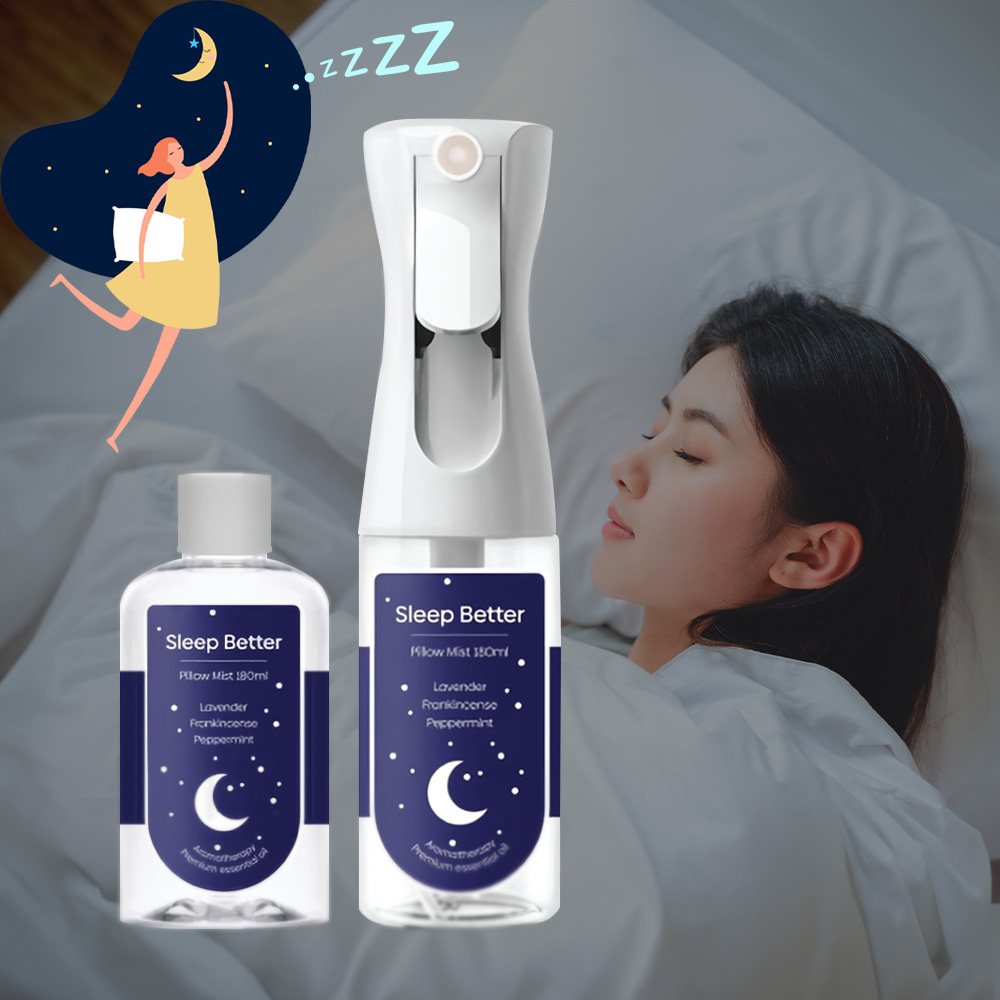 라쎄르 <b>슬립</b>베터 필로우 미스트 세트 숙면 아로마테라피 <b>에센셜</b> 오일 1세트