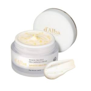<b>달바</b> 화이트 트러플 오일 비타 캡슐 <b>세라마이드</b> 영양 보습 주름개선 크림 55g