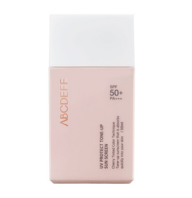 앱시디프 UV 프로텍트 톤업 선 스크린 선크림 SPF50+ 50ml, 1개