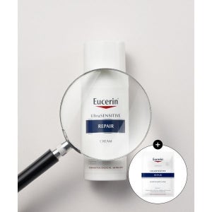 매장정품 EUCERIN 울트라 센서티브 리페어 크림 50ml + 마스크팩 증정