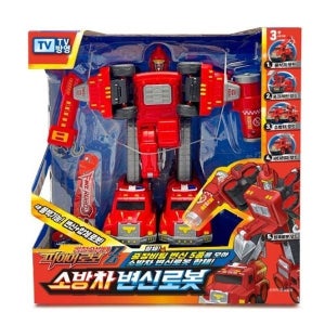 [하프클럽]파이어로보Z 소방차 변신 합체 로봇 장난감