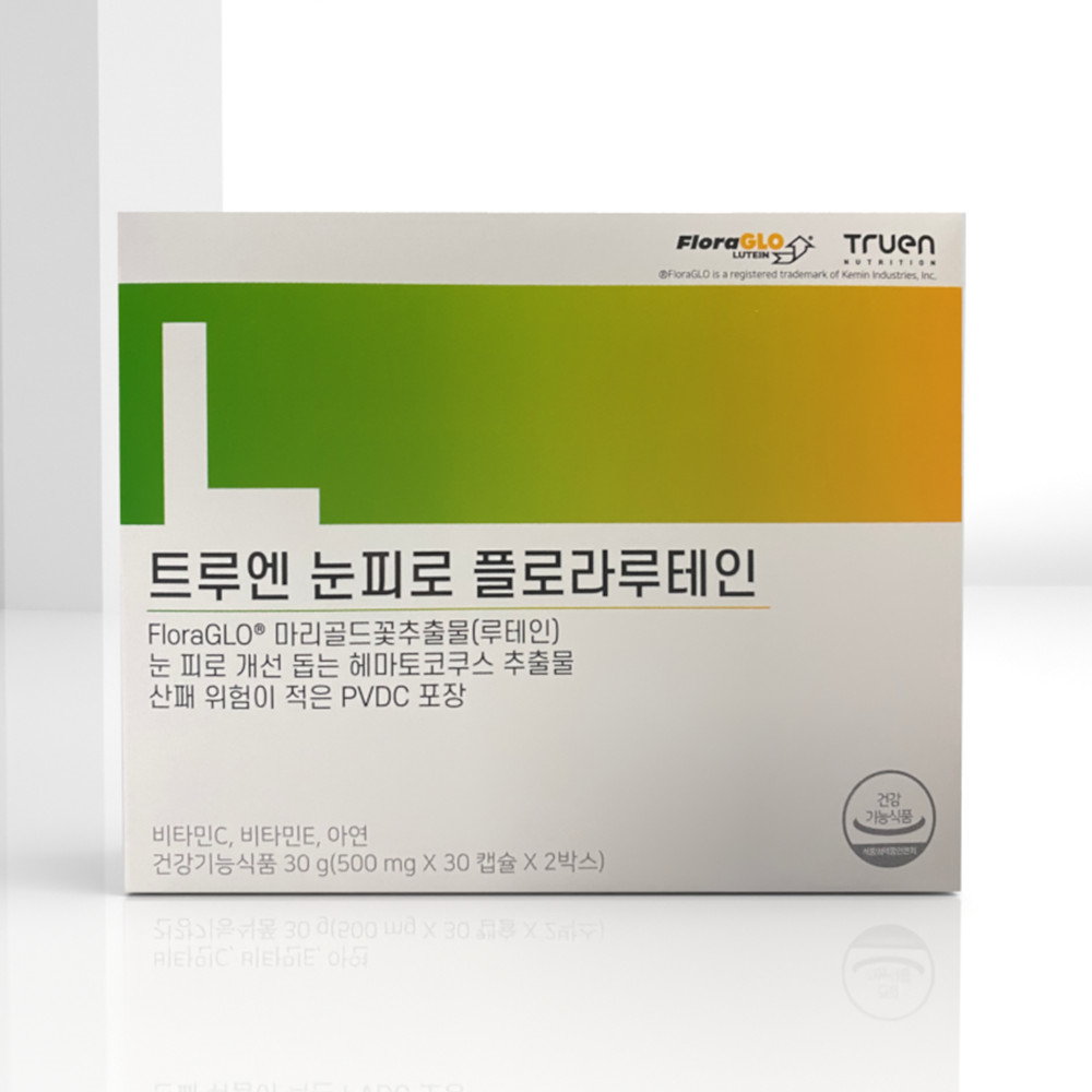 트루엔 <b>눈피로 플로라루테인</b> 500mg  60정  1개