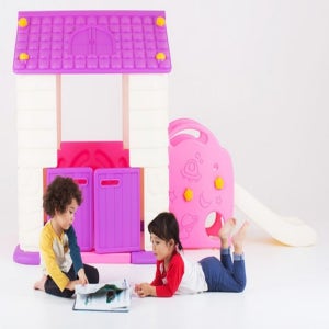 쿠쿠토이즈 미끄럼틀 하우스 바이올렛 유아학습 근육발달 오감발달