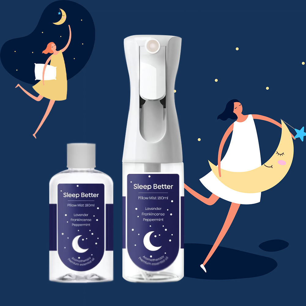 아로마테라피 필로우 미스트 <b>슬립</b> 베터 세트 딥<b>슬립</b> 숙면 <b>에센셜</b>오일 3개