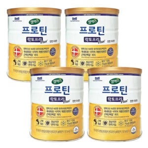 | 셀렉스 | 프로틴 락토프리 플러스 570g 4캔 (64일분) 자기관리 고단백질 식사대용 사무실 탕비실 편의점간식 단백