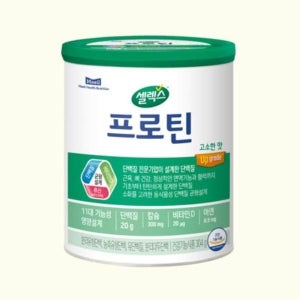 | 셀렉스 | 프로틴 고소한맛 [304g x 1캔] (8일분) 자기관리 고단백질 식사대용 사무실 탕비실 편의점간식 단백질과