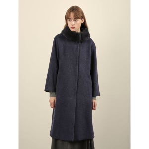 [올리비아로렌] 올리비아로렌 24겨울 밍크카라 알파카 코트 VOPEA4WB121