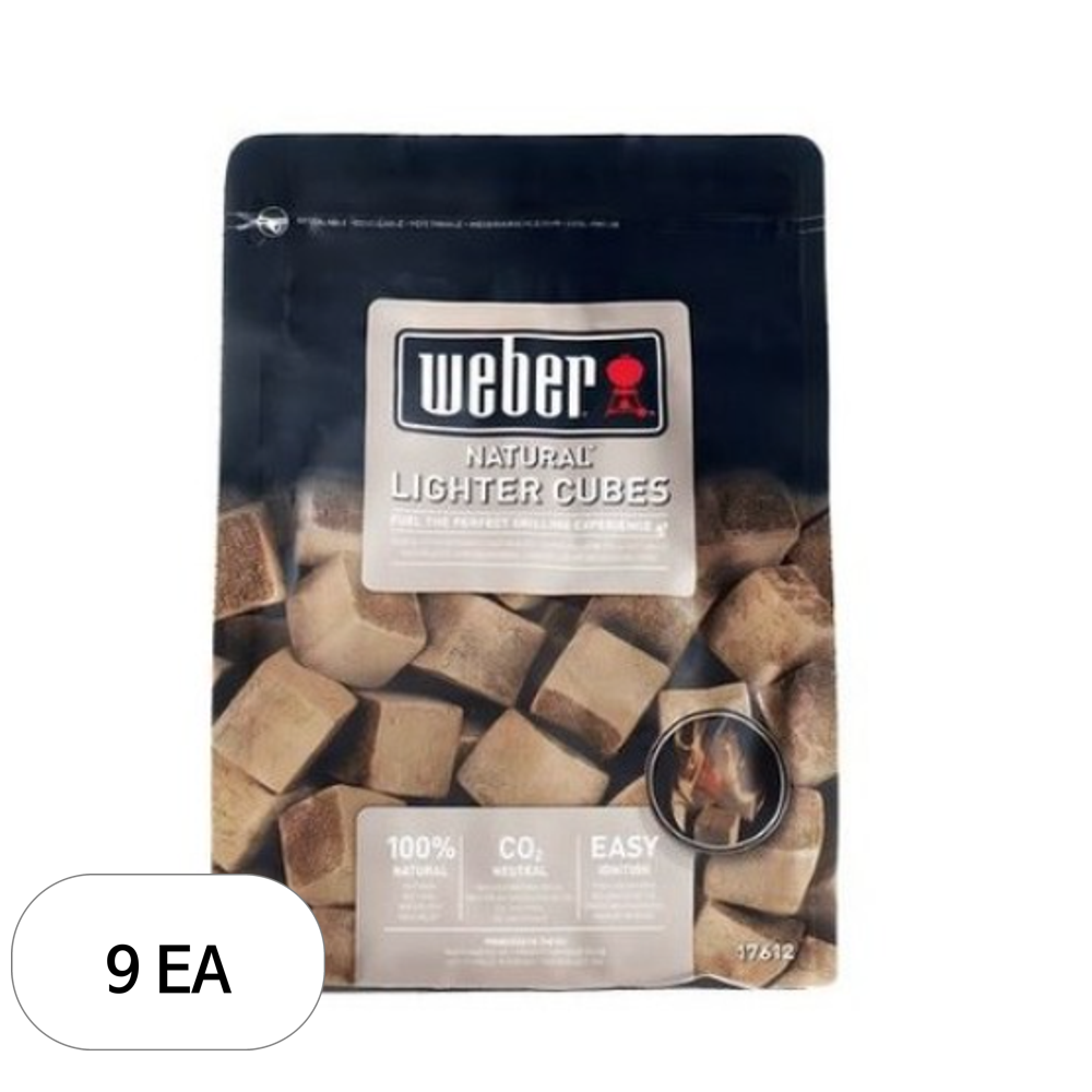 <b>웨버</b> 네추럴 라이터 큐브 48p 2개 12 5g