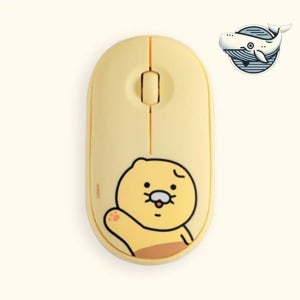 귀여운 춘식이 무선 마우스 디자인 소음제로 블루투스 라이언 어피치 사무용 게이밍
