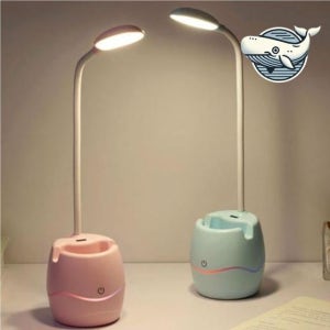 충전식 LED 스탠드 책상 조명 핸드폰 거치대 침실 무드등 접이식 학생 공부