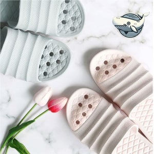 미끄럼방지 푹신한 욕실화 장실 슬리퍼 세련된