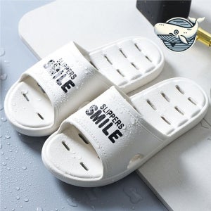 여름 논슬립 욕실 화이트 슬리퍼 세련된 물빠짐 장실 미끄럼방지 커플 신발 용 예쁜