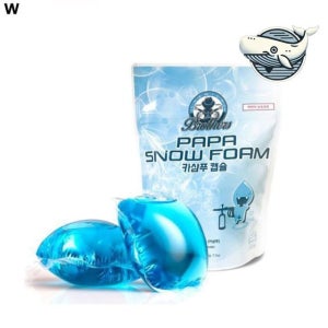파파스노우폼 카샴푸 캡슐 세탁 편리한 청소 세차용품 거품 손 차세정제