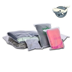 식품 보관 슬라이드 지퍼백 대형 투명 비닐팩 타공 포장