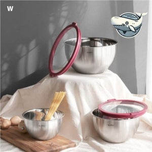 믹싱볼 스텐 주방 필수품 3종 조리 용기 믹싱봉 마니에르믹싱봉 믹싱봉종