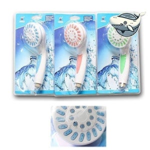 편안한 샤워 경험을 위한 꽃무늬 헤드 물줄기 욕실 머리