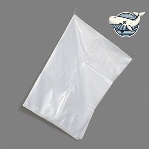 화이트 비닐 쓰레기봉투 100매 경제적 정리용 분리수거 대형 두꺼운봉지 무지 호 김장