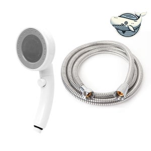 메탈 샤워기 호스 2m 목욕 편안한 경험 헤드 절수 욕실 고압 세트 화장실