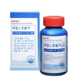 지앤씨 (GNC) 위헬스 <b>포뮬라</b> 60정(66g) 1개