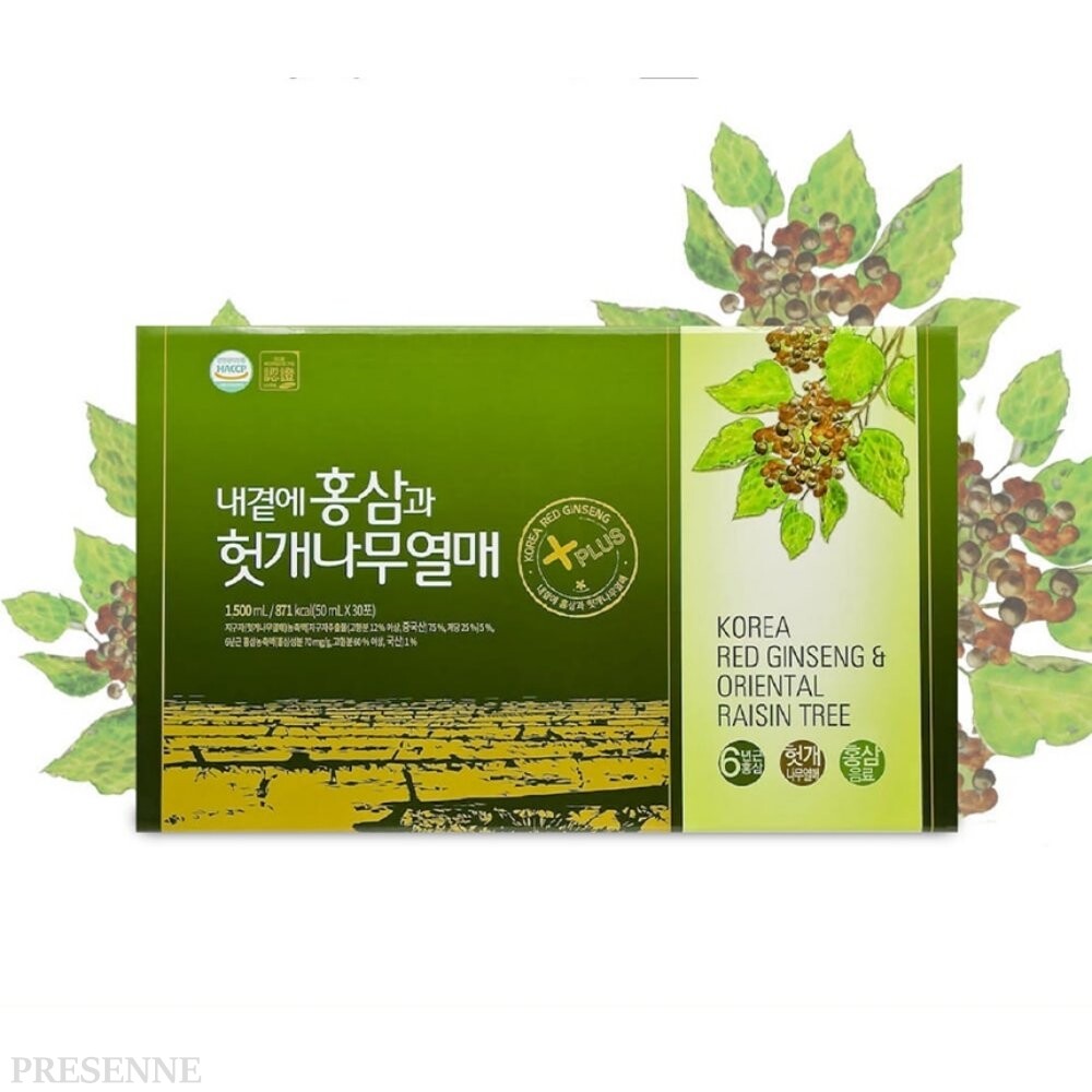 <b>대동고려삼</b> 내곁에 홍삼과 헛개나무열매 30포 6년근 국내산 홍삼 <b>직장인</b> 청소년 수험생