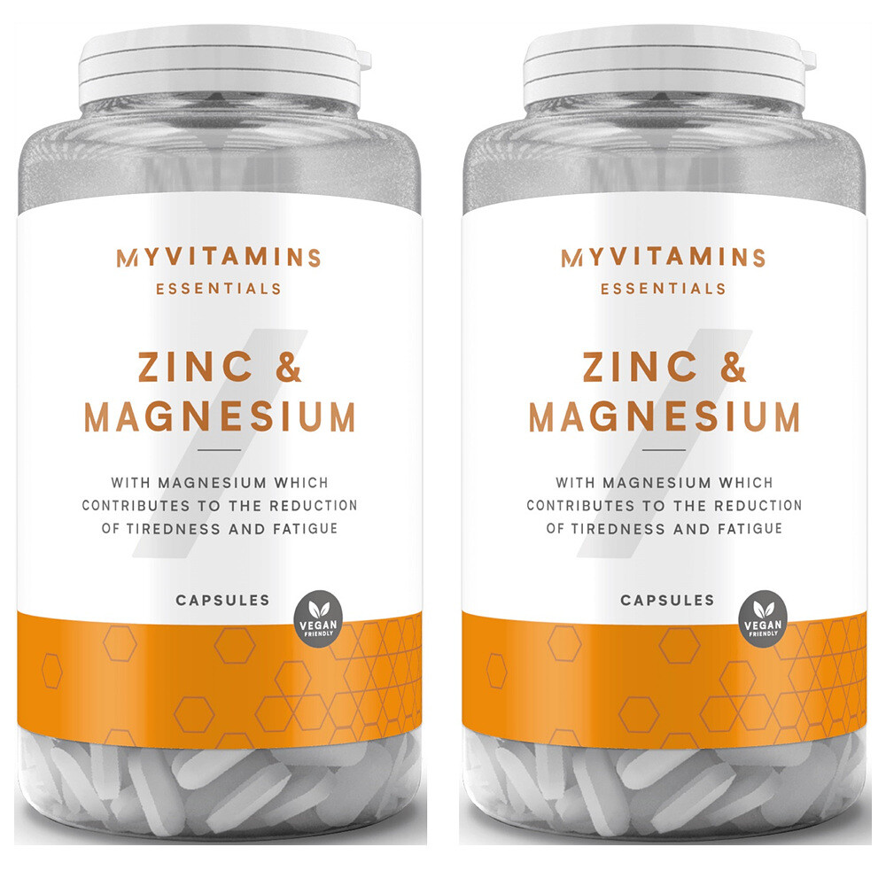마이프로틴 영국 My Vitamins Zinc  Magnesium <b>마이비타민 아연 마그네슘</b> 90캡슐 2통