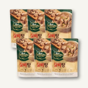 CJ 비비고 갈비탕 400g, 6개