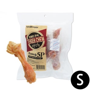 친절한탄씨 텐던츄 간식 강아지 본 5P S 참좋은간식 개육포 강아지 애완용품 애완간식 져키