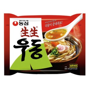 농심 생생우동 253gx20봉지