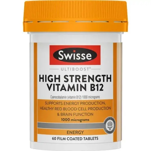 Swisse <b>스위스 비타민 B12</b> 에너지 60정