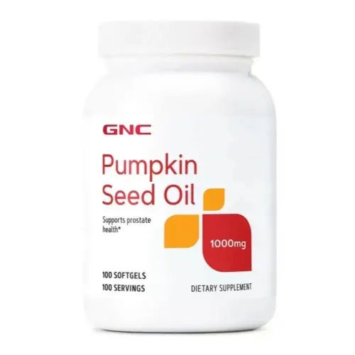 GNC 지엔씨 <b>펌킨 씨드 오일 1000mg</b> 호박씨유 100정