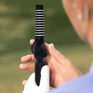 친절한탄씨 골프 연습 그립 교정 골프채 가이드 스윙 초보 도구 골프그립 골프그립교정기