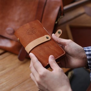 [수공예 다이어리, 여권지갑] 이태리 소가죽 작품, 이비그가죽공방