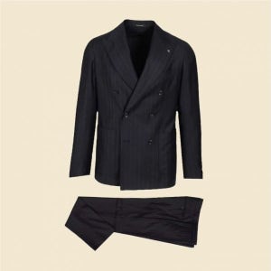 Tagliatore 딸리아또레 몬테카를로 더블브레스트 핀스트라이프 수트 2SMC20K01060076 B241
