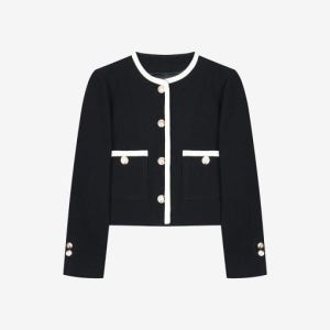 [롯데백화점] 씨 파이핑 클래식 버튼 자켓 SLJAZ0128 LE1220373161