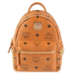 엠씨엠 백팩 Stark Backpack Xmini In Visetos 758316 Cognac
